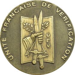 مدال یادبود واحد تایید هوایی فرانسه پیمان آسمان باز - AU - فرانسه