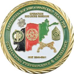 مدال قدرت و شرافت - AU - افغانستان