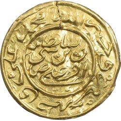 سکه طلا پولکی امام رضا (ع) 1304 - AU - ناصرالدین شاه