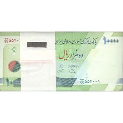 بسته اسکناس 10000 ریال (دژپسند - همتی) جایگزین - UNC - جمهوری اسلامی