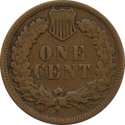 سکه 1 سنت 1899 سرخپوستی - VF35 - آمریکا