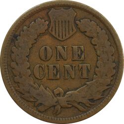 سکه 1 سنت 1902 سرخپوستی - VF20 - آمریکا