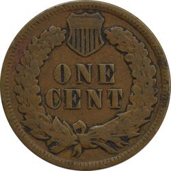 سکه 1 سنت 1903 سرخپوستی - VF30 - آمریکا