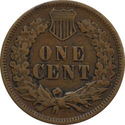 سکه 1 سنت 1906 سرخپوستی - EF40 - آمریکا