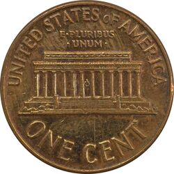 سکه 1 سنت 1961D لینکلن - AU - آمریکا