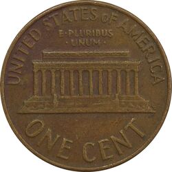 سکه 1 سنت 1964 لینکلن - EF - آمریکا
