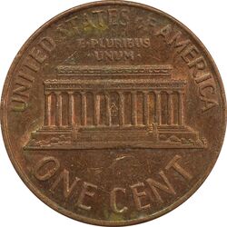 سکه 1 سنت 1967 لینکلن - MS62 - آمریکا
