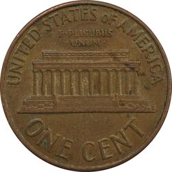 سکه 1 سنت 1968 لینکلن - EF40 - آمریکا