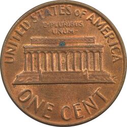 سکه 1 سنت 1977 لینکلن - MS62 - آمریکا