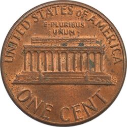 سکه 1 سنت 1984 لینکلن - MS63 - آمریکا