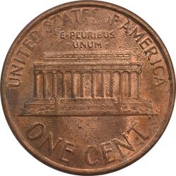 سکه 1 سنت 1986D لینکلن - MS64 - آمریکا