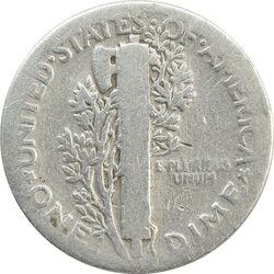 سکه 1 دایم 1927 مرکوری - F - آمریکا