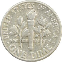 سکه 1 دایم 1946 روزولت - AU50 - آمریکا