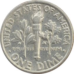 سکه 1 دایم 1992P روزولت - AU - آمریکا