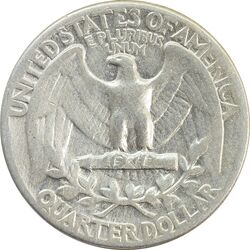 سکه کوارتر دلار 1943 واشنگتن - VF25 - آمریکا