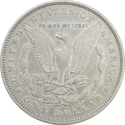 سکه یک دلار 1884 مورگان - EF40 - آمریکا