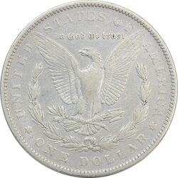 سکه یک دلار 1888 مورگان - VF35 - آمریکا
