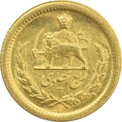 سکه طلا ربع پهلوی 1334 - MS63 - محمد رضا شاه