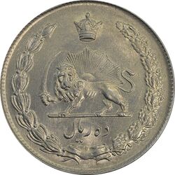 سکه 10 ریال 1343 - MS61 - محمد رضا شاه