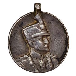 مدال نقره ذوالفقار - شب - EF40 - رضا شاه