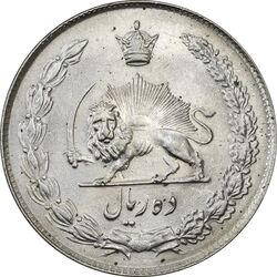 سکه 10 ریال 1343 (ضخیم) - MS62 - محمد رضا شاه