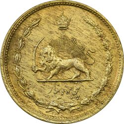 سکه 50 دینار 1332 (ضخیم) برنز - MS61 - محمد رضا شاه