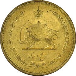سکه 5 دینار 1318 برنز - MS61 - رضا شاه