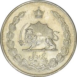 سکه 5 ریال 1310 - AU50 - رضا شاه