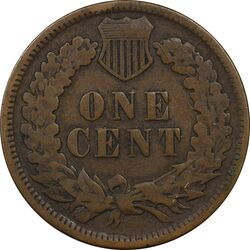سکه 1 سنت 1901 سرخپوستی - VF30 - آمریکا
