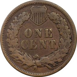 سکه 1 سنت 1902 سرخپوستی - VF30 - آمریکا