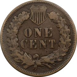 سکه 1 سنت 1904 سرخپوستی - EF45 - آمریکا