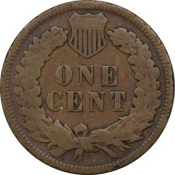 سکه 1 سنت 1906 سرخپوستی - VF30 - آمریکا