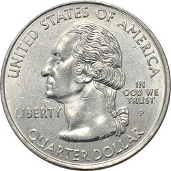 سکه کوارتر دلار 2005P ایالتی (کالیفرنیا) - MS61 - آمریکا