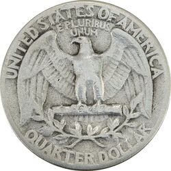 سکه کوارتر دلار 1944 واشنگتن - VF30 - آمریکا