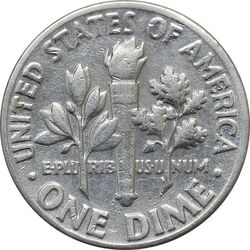 سکه 1 دایم 1951 روزولت - AU58 - آمریکا