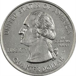 سکه کوارتر دلار 1999D ایالتی (پنسیلوانیا) - MS61 - آمریکا