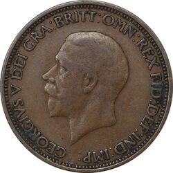 سکه 1/2 پنی 1936 جرج پنجم - VF35 - انگلستان