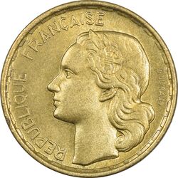 سکه 10 فرانک 1958 جمهوری چهارم - AU58 - فرانسه