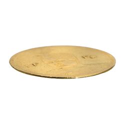سکه طلا 2000 دینار 1335 تصویری - AU55 - احمد شاه
