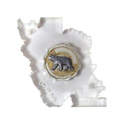 مدال یادبود خرس سیاه بلوچی - 16 گرمی