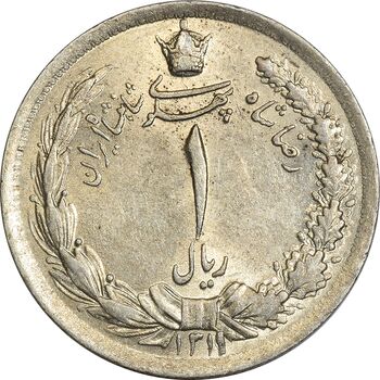 سکه 1 ریال 1311 - MS61 - رضا شاه