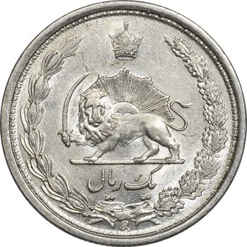 سکه 1 ریال 1312 - MS61 - رضا شاه