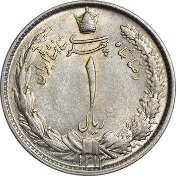 سکه 1 ریال 1313 - MS61 - رضا شاه