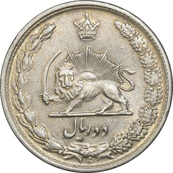 سکه 2 ریال 1313 - AU58 - رضا شاه