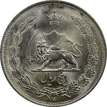 سکه 5 ریال 1310 - MS64 - رضا شاه