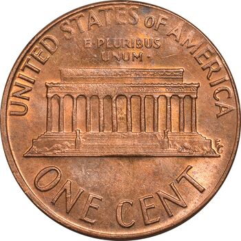 سکه 1 سنت 1973D لینکلن - AU58 - آمریکا