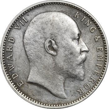 سکه 1 روپیه 1903 ادوارد هفتم - EF40 - هند