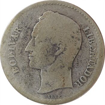 سکه 1 بولیوار 1935 - VF25 - ونزوئلا