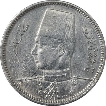 سکه 2 قروش 1356 فاروق یکم - MS61 - مصر