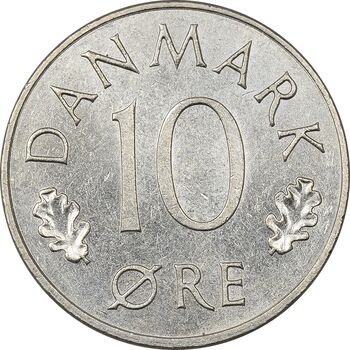 سکه 10 اوره 1976 مارگرته دوم - MS61 - دانمارک